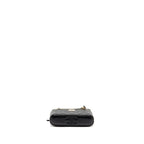 CHANEL SMALL VANITY CLUTCH WITH DETAIL CHAIN CAVIAR BLACK GHW (MICROCHIP)
