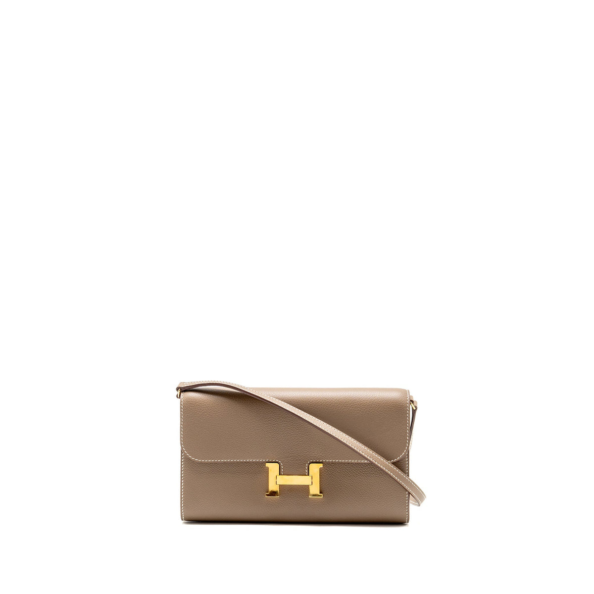 Hermes constance to go evercolor Etoupe GHW