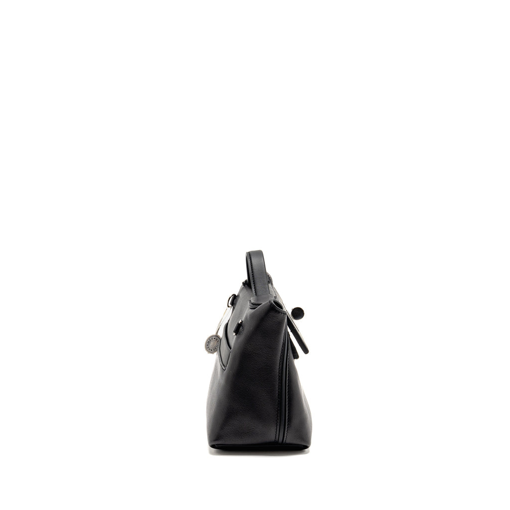 Hermes Mini 24/24 2424-21 Bag Volupto/ Swift Black SHW