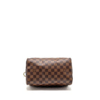 LOUIS VUITTON SPEEDY BANDOULIERE 25 DAMIER EBENE CANVAS GHW