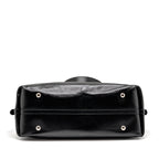 LOUIS VUITTON CARRYALL VIBE MM LAMBSKIN/MONOGRAM CANVAS BLACK SHW