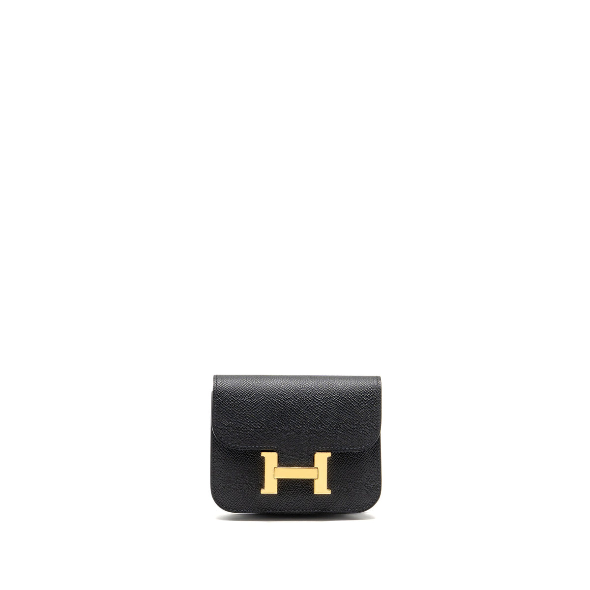 HERMES CONSTANCE SLIM EPSOM BLACK GHW