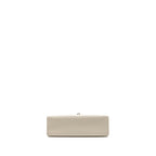 Hermes Kelly Pochette swift gris perle SHW