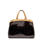LOUIS VUITTON VERNIS BREA MM BAG MONOGRAM PATENT AMARANTE GHW