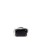 CHANEL SMALL CAMBON LIGNE SHOPPING TOTE BAG CALFSKIN BLACK/WHITE SHW