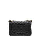 CHANEL JUMBO CLASSIC DOUBLE FLAP BAG CAVIAR BLACK GHW