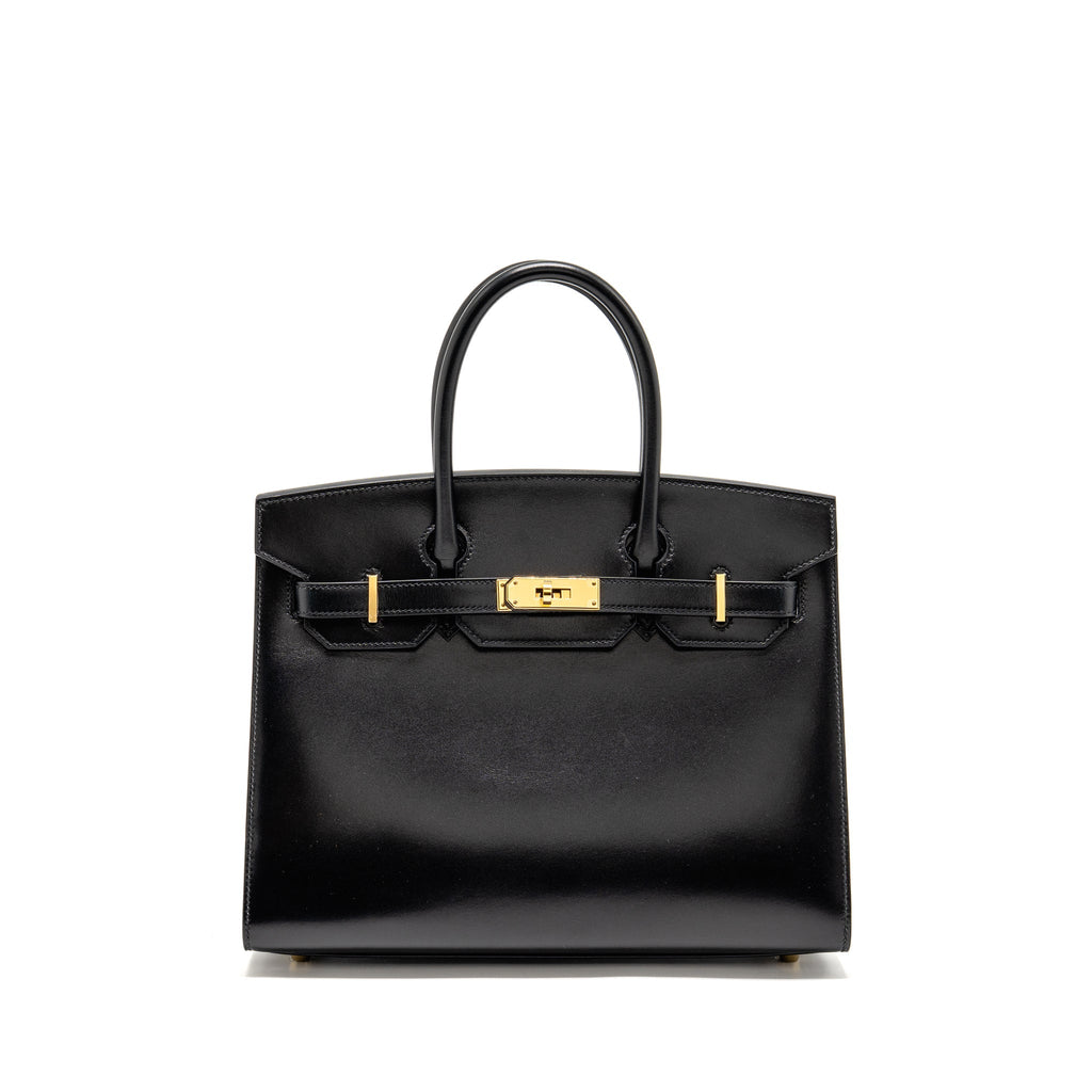 Hermes Birkin 30 Box Black GHW