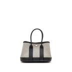 HERMES NEO GARDEN PARTY 23 NEGONDA/CANVAS ECRU/NOIR SHW