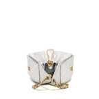 CHANEL SMALL 25 BAG CAVIAR SILVER GHW (MICROCHIP)