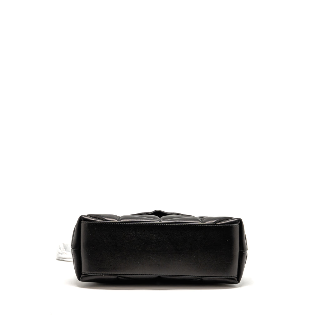 Saint Laurent/YSL Small puffer bag Lambskin black SHW