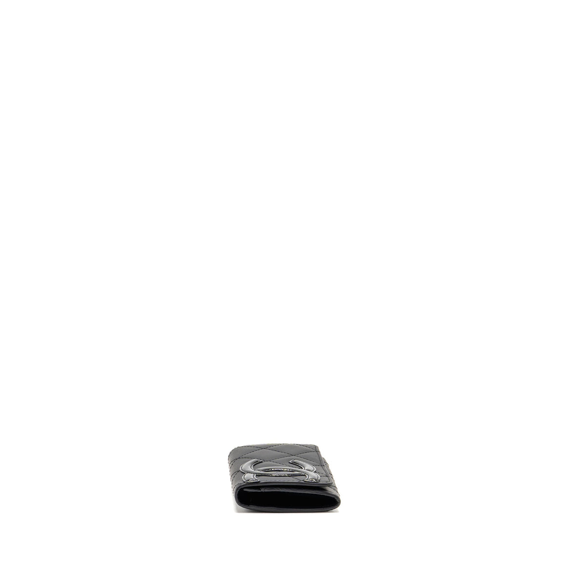 Chanel Cambon Card Holder Calfskin Black SHW