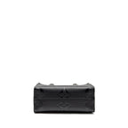LOUIS VUITTON ONTHEGO PM MONOGRAM EMPREINTE LEATHER BLACK GHW