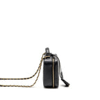 CHANEL CC FILIGREE VANITY CAVIAR BLACK GHW