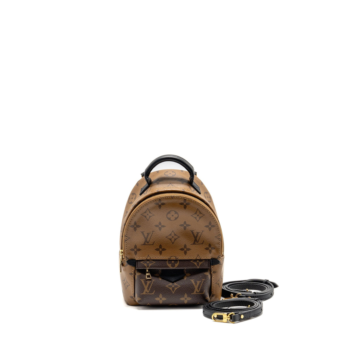 Louis Vuitton palm spring mini backpack monogram reverse canvas GHW