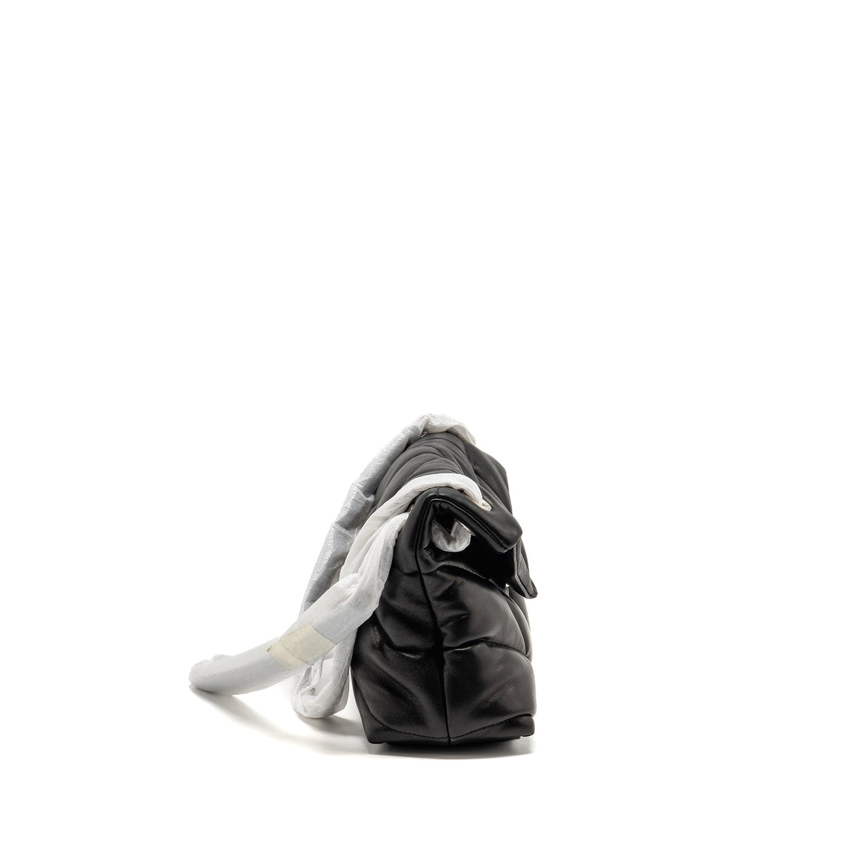 Saint Laurent/YSL Small puffer bag Lambskin black SHW