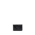 Chanel Cambon Card Holder Calfskin Black SHW