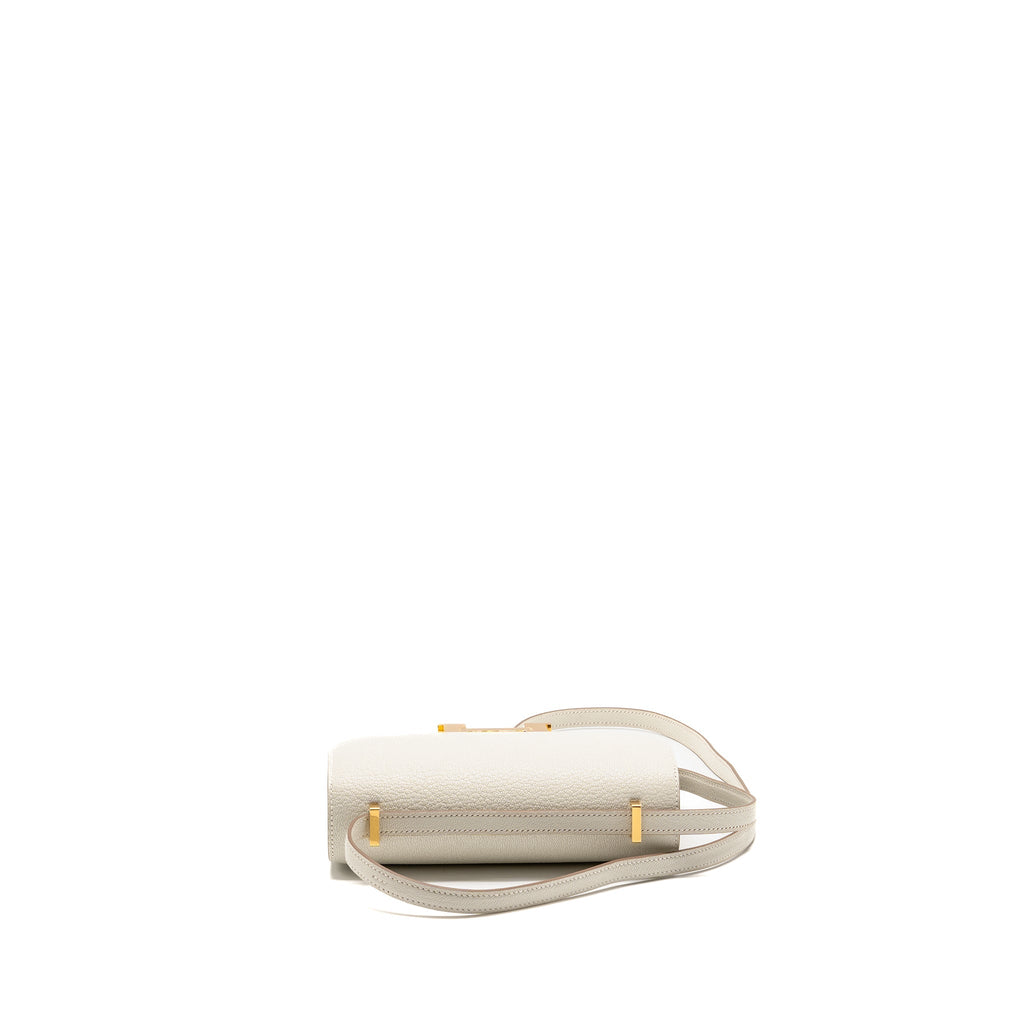 Hermes Mini constance Chevre Mysore Mushroom GHW
