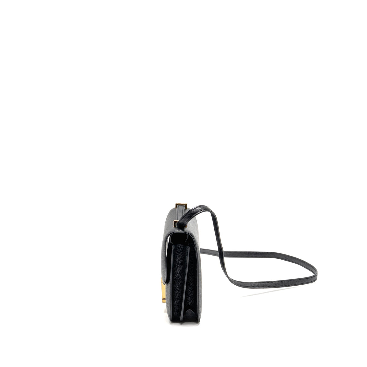 Hermes Mini Constance Epsom Black GHW
