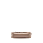 GUCCI MEDIUM GG MARMONT SHOULDER BAG CALFSKIN DARK BEIGE GHW