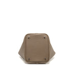 Hermes Picotin 22 Lock Bag Clemence Etoupe SHW