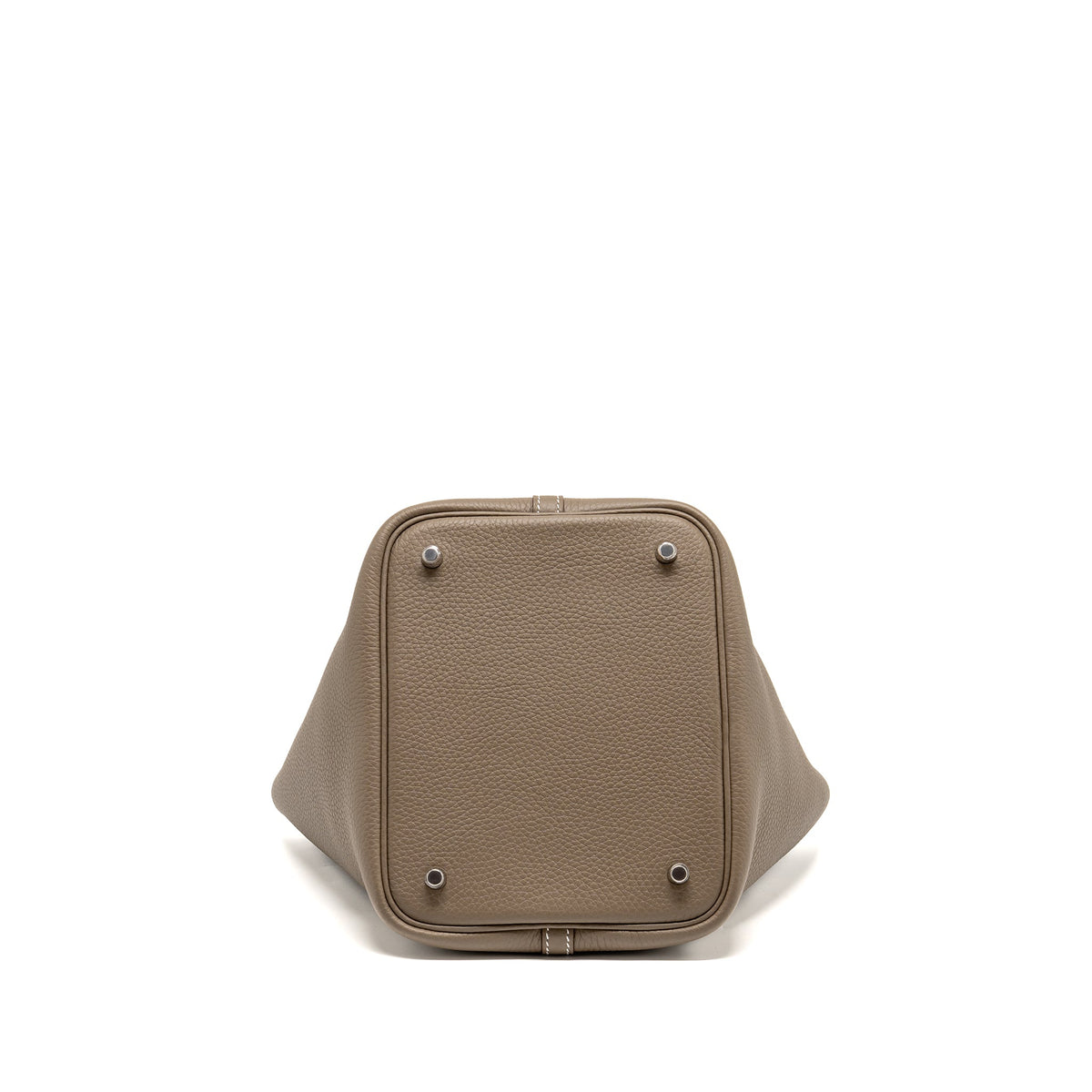 Hermes Picotin 22 Lock Bag Clemence Etoupe SHW