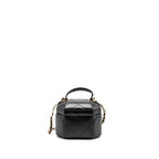 Chanel Top Handle Vendome Small Vanity Case Lambskin Black LGHW (Microchip)