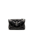Saint Laurent/YSL Small puffer bag Lambskin black SHW