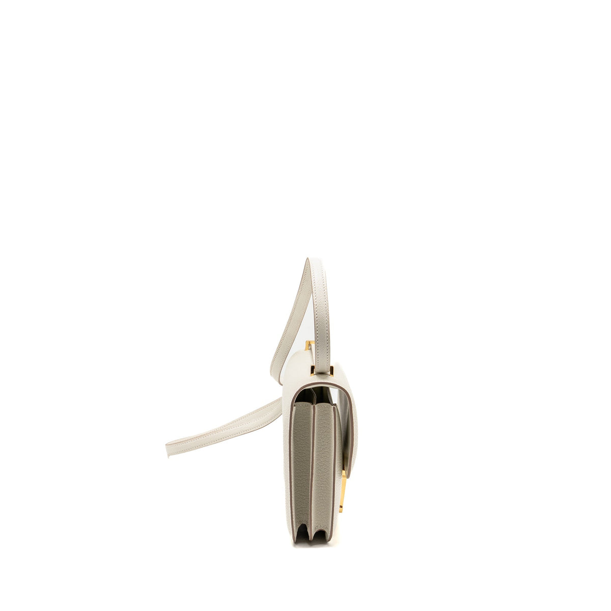 Hermes Mini constance Chevre Mysore Mushroom GHW