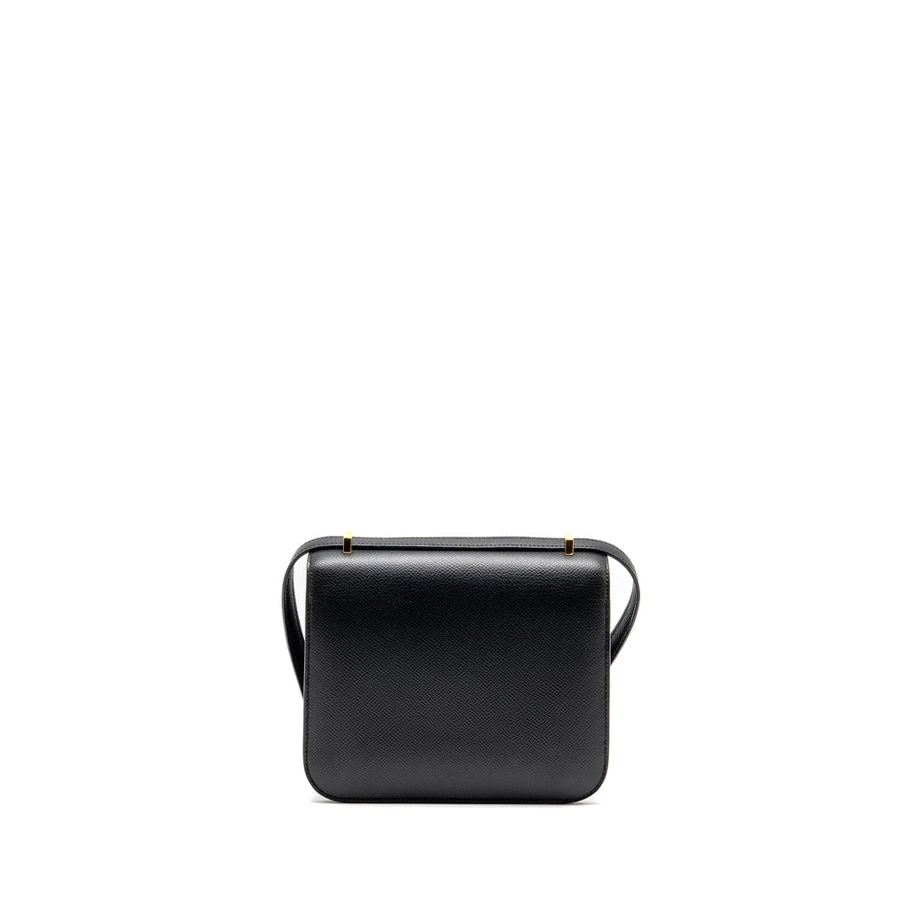 Hermes Mini Constance Epsom Black GHW