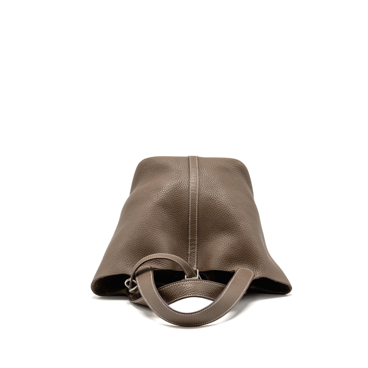 Hermes Picotin 22 Lock Bag Clemence Etoupe SHW