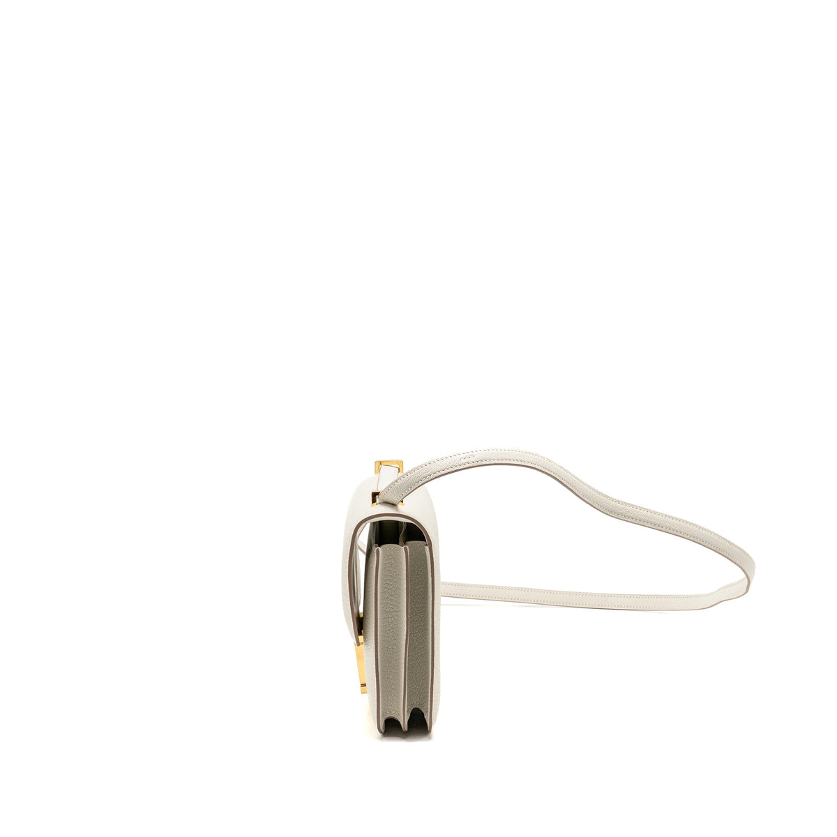 Hermes Mini constance Chevre Mysore Mushroom GHW