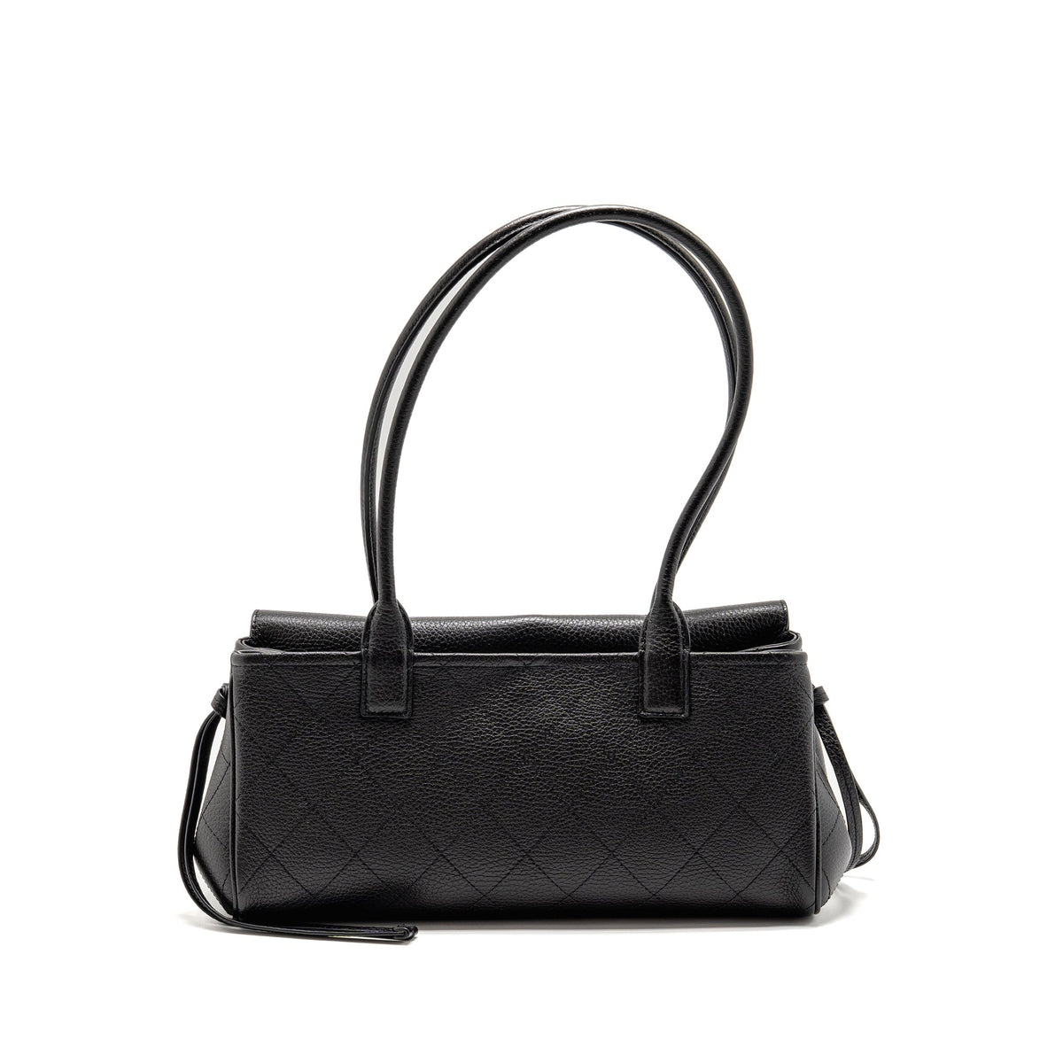 Chanel 26S Small Tote Grained Calfskin Black GHW (Microchip)
