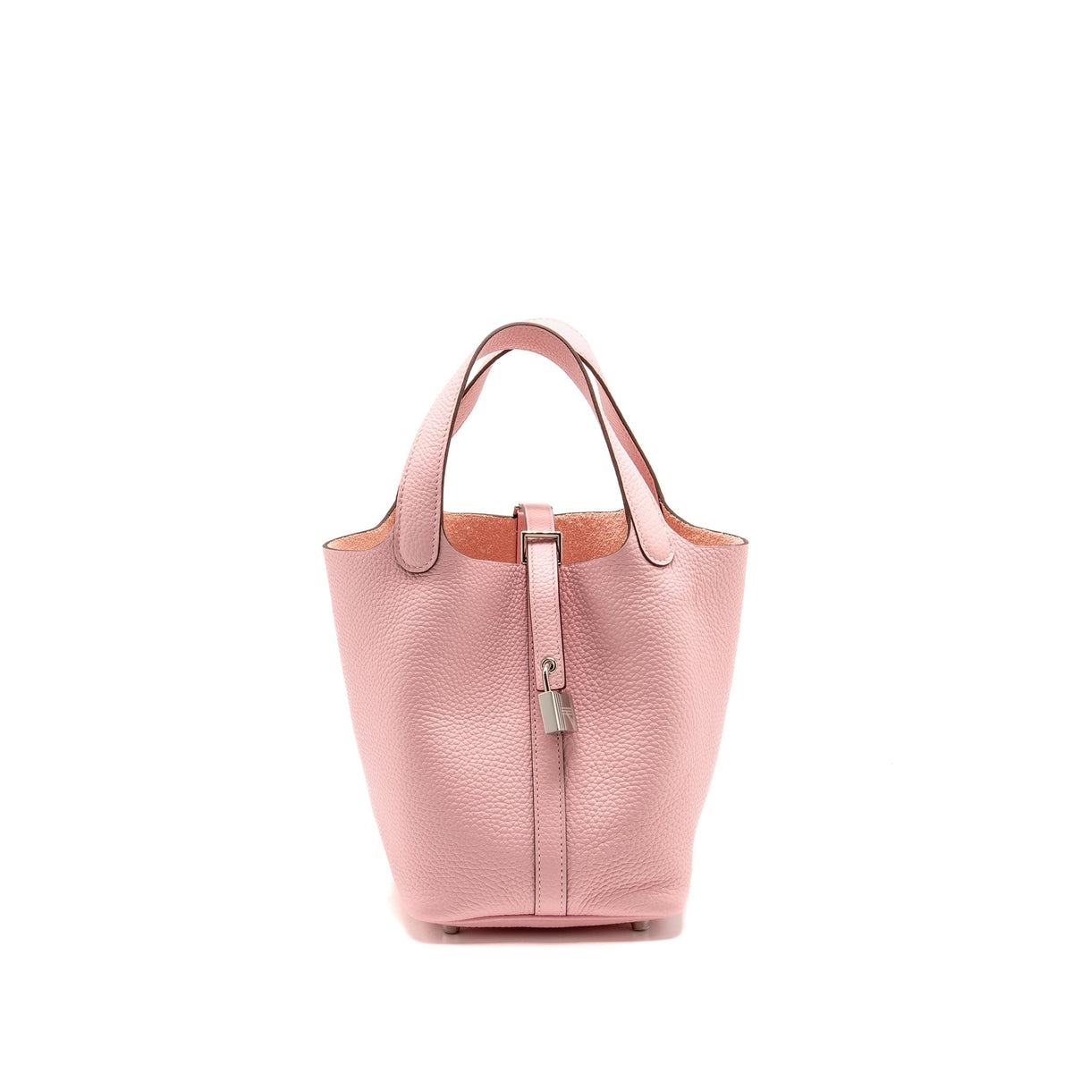 HERMES PICOTIN 18 LOCK BAG CLEMENCE 3Q ROSE SAKURA SHW