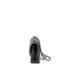 CHANEL MEDIUM CLASSIC DOUBLE FLAP BAG CAVIAR BLACK SHW