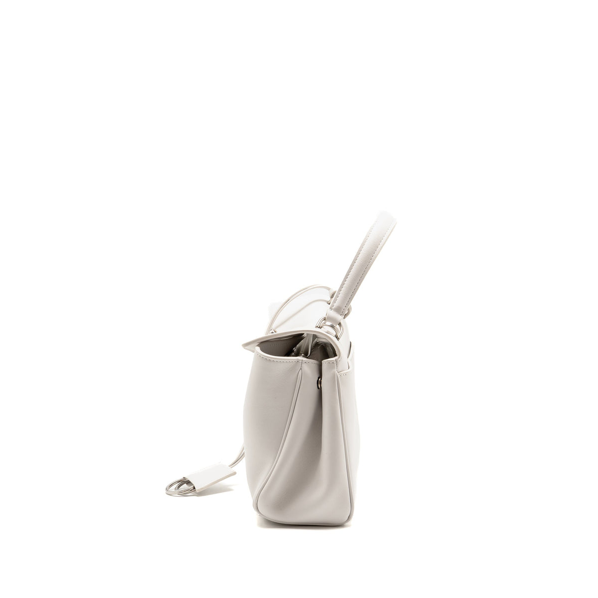 Balenciaga Mini Rodeo Bag Smooth Calfskin Optic White SHW