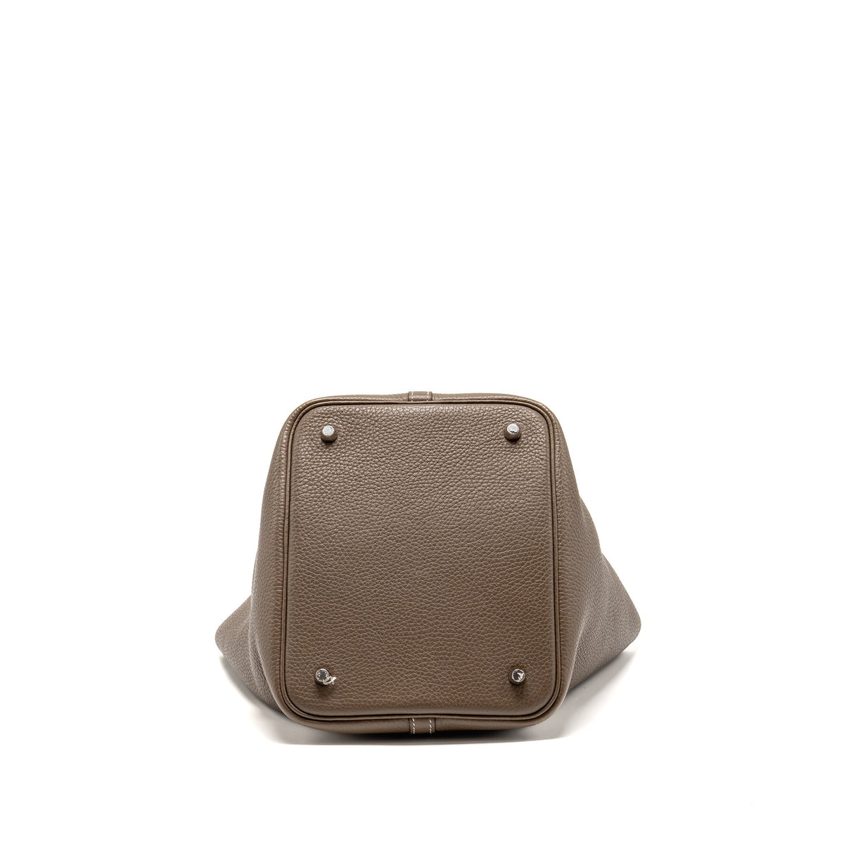 Hermes Picotin 22 Lock Bag Clemence Etoupe SHW