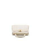 HERMES KELLY 25 EVERCOLOR BLANC GHW