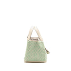 HERMES LUCKY DAISY PICOTIN 18 LOCK BAG SWIFT NATA/VERT/BLANC SHW