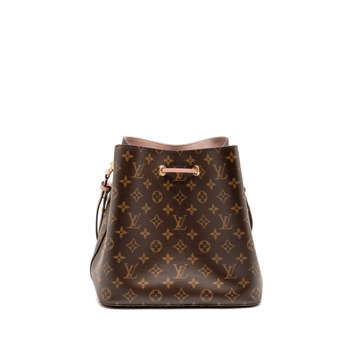 LOUIS VUITTON NEO NOE MONOGRAM CANVAS ROSE POUDRE GHW