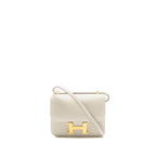 Hermes Mini constance Chevre Mysore Mushroom GHW