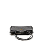 Chanel 26S Small Tote Grained Calfskin Black GHW (Microchip)