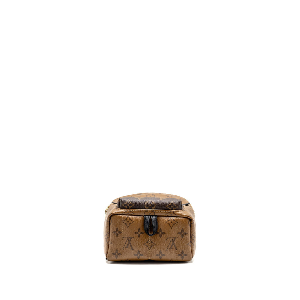 Louis Vuitton palm spring mini backpack monogram reverse canvas GHW