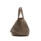 Hermes Picotin 22 Lock Bag Clemence Etoupe SHW
