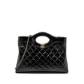 CHANEL MEDIUM 31 BAG SHINY LAMBSKIN BLACK LGHW (MICROCHIP)