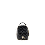 CHANEL MINI BACKPACK / CROSSBODY BAG CAVIAR BLACK LGHW (MICROCHIP)