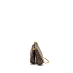 LOUIS VUITTON MULTI POCHETTE ACCESSOIRES MONOGRAM CANVAS KHAKI GHW