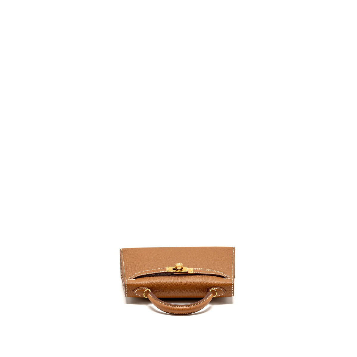 Hermes mini kelly II Epsom gold GHW