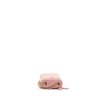 Chanel mini long vanity case with chain caviar pink LGHW