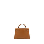 Hermes mini kelly II Epsom gold GHW