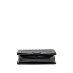 CHANEL NEW MEDIUM BOY BAG CALFSKIN BLACK RUTHENIUM HARDWARE